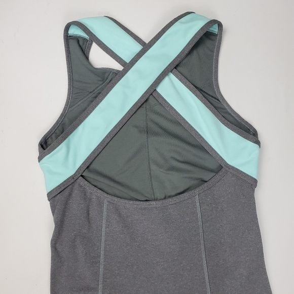 Lululemon Athletica Sultry Gray Turquoise Sports Dress Size XS - Picture 6 of 14